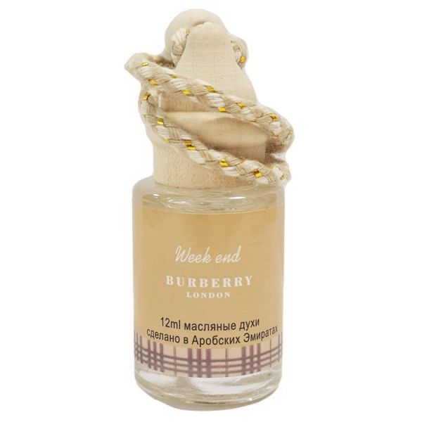 Car air freshener Burberry Weekend 12 ml